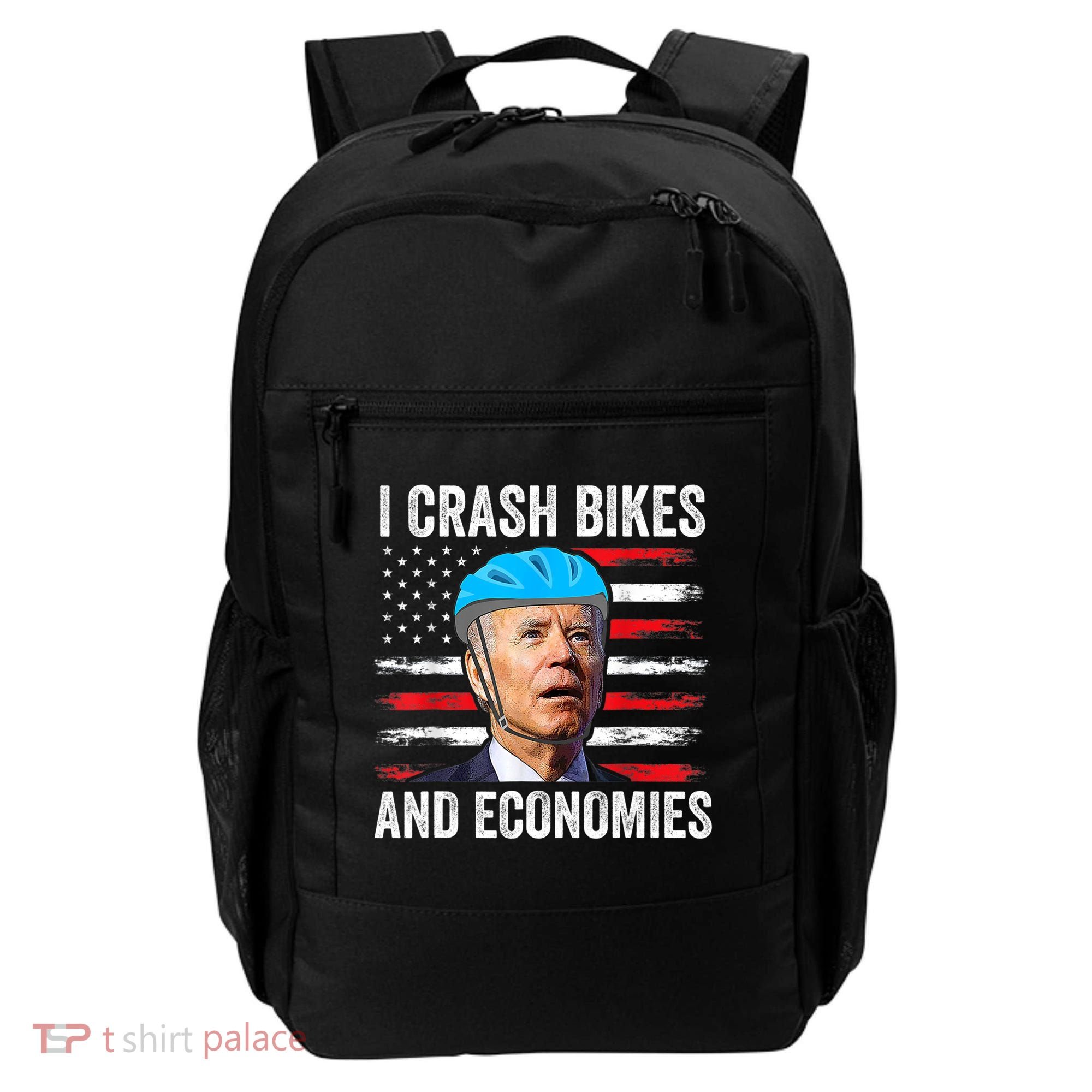 Biden Bicycle I Crash Bikes And Economies Backpack