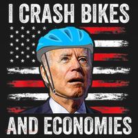 Biden Bicycle I Crash Bikes And Economies Ornament thumb 1