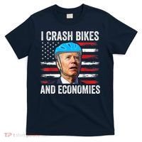 Biden Bicycle I Crash Bikes And Economies T-Shirt thumb 0