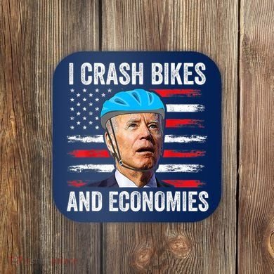 Biden Bicycle I Crash Bikes And Economies Coaster