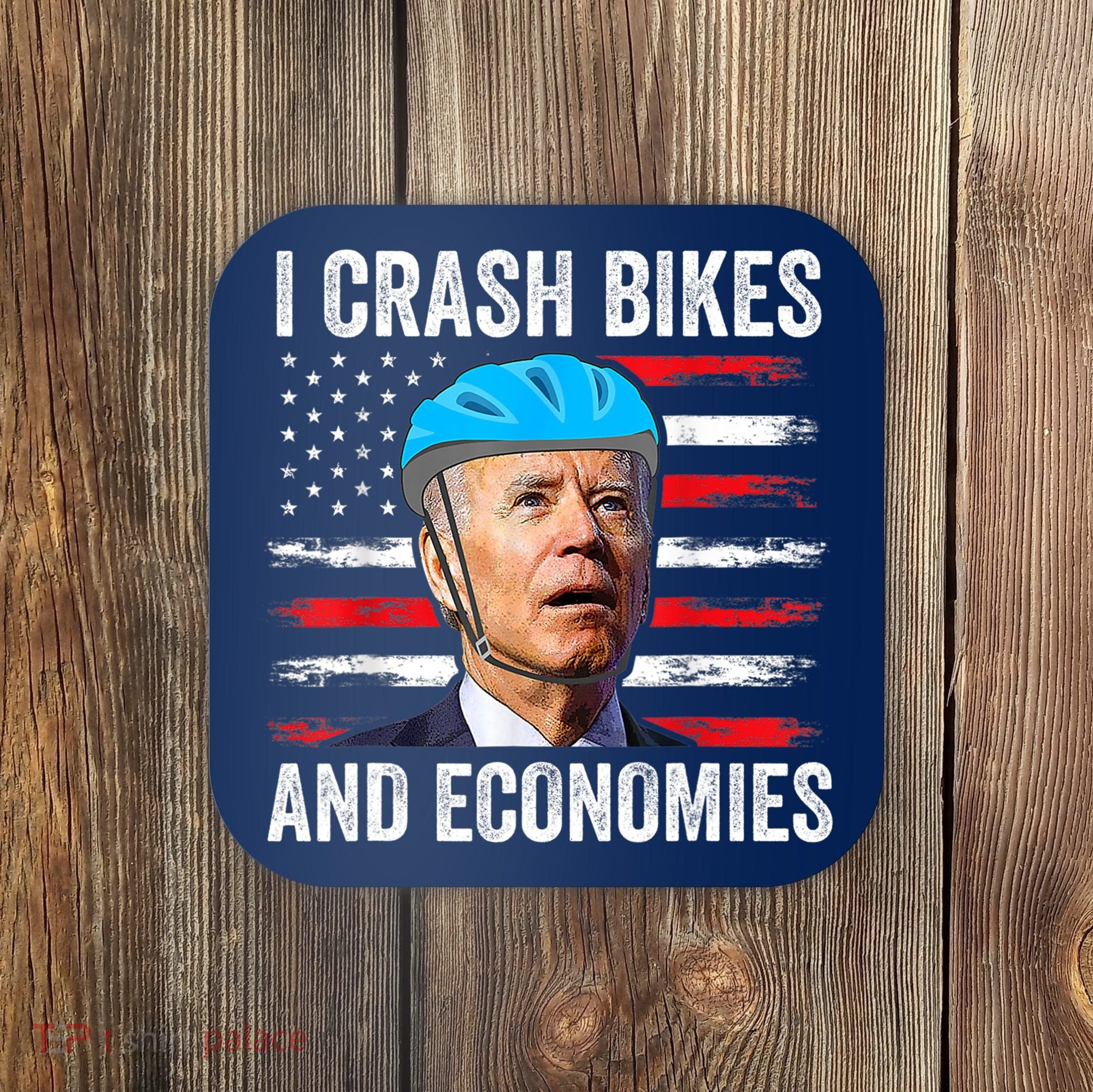 Biden Bicycle I Crash Bikes And Economies Coaster