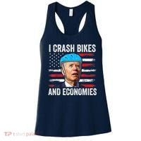 Biden Bicycle I Crash Bikes And Economies Women's Tank Top thumb 0