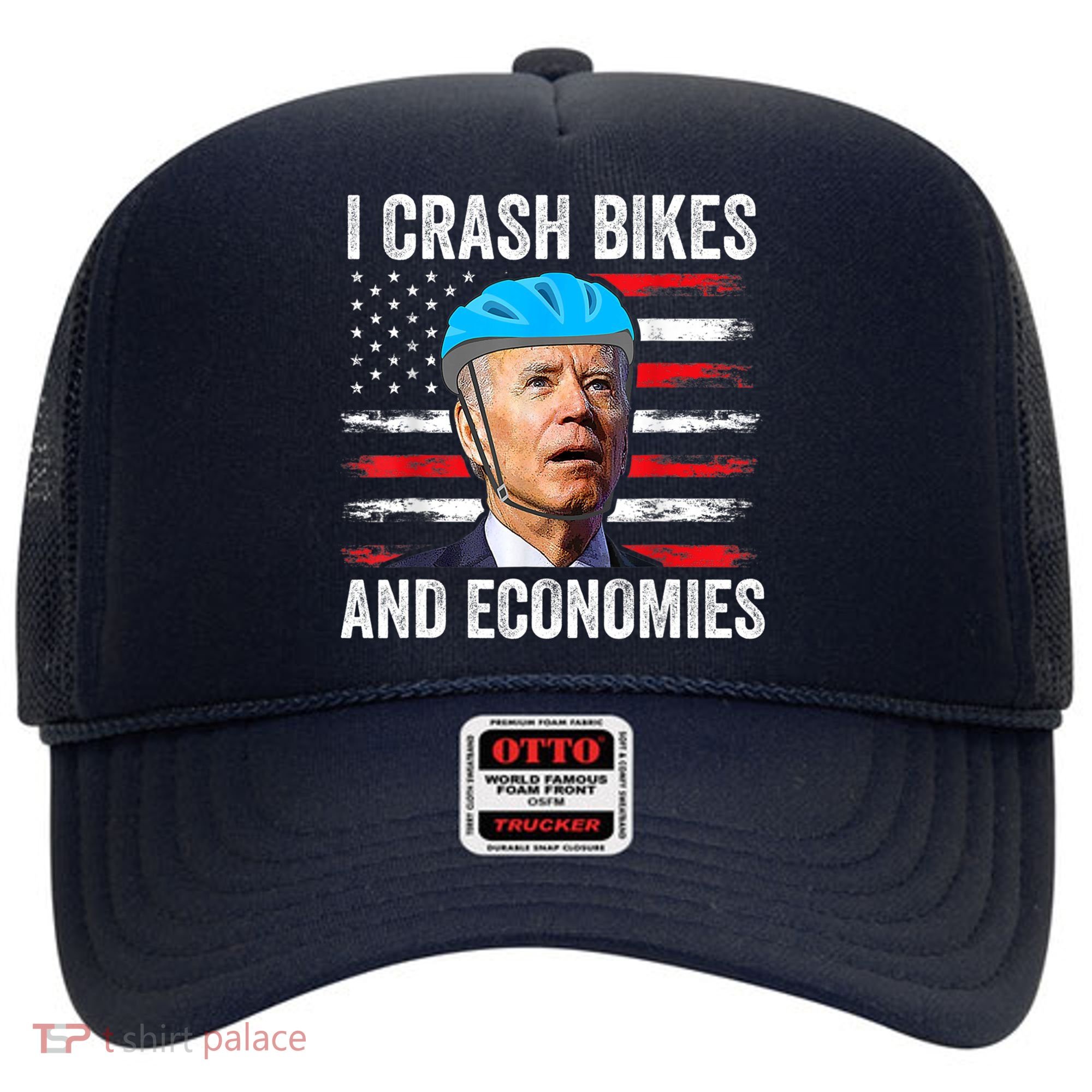 Biden Bicycle I Crash Bikes And Economies Hat
