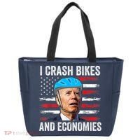 Biden Bicycle I Crash Bikes And Economies Tote Bag thumb 0