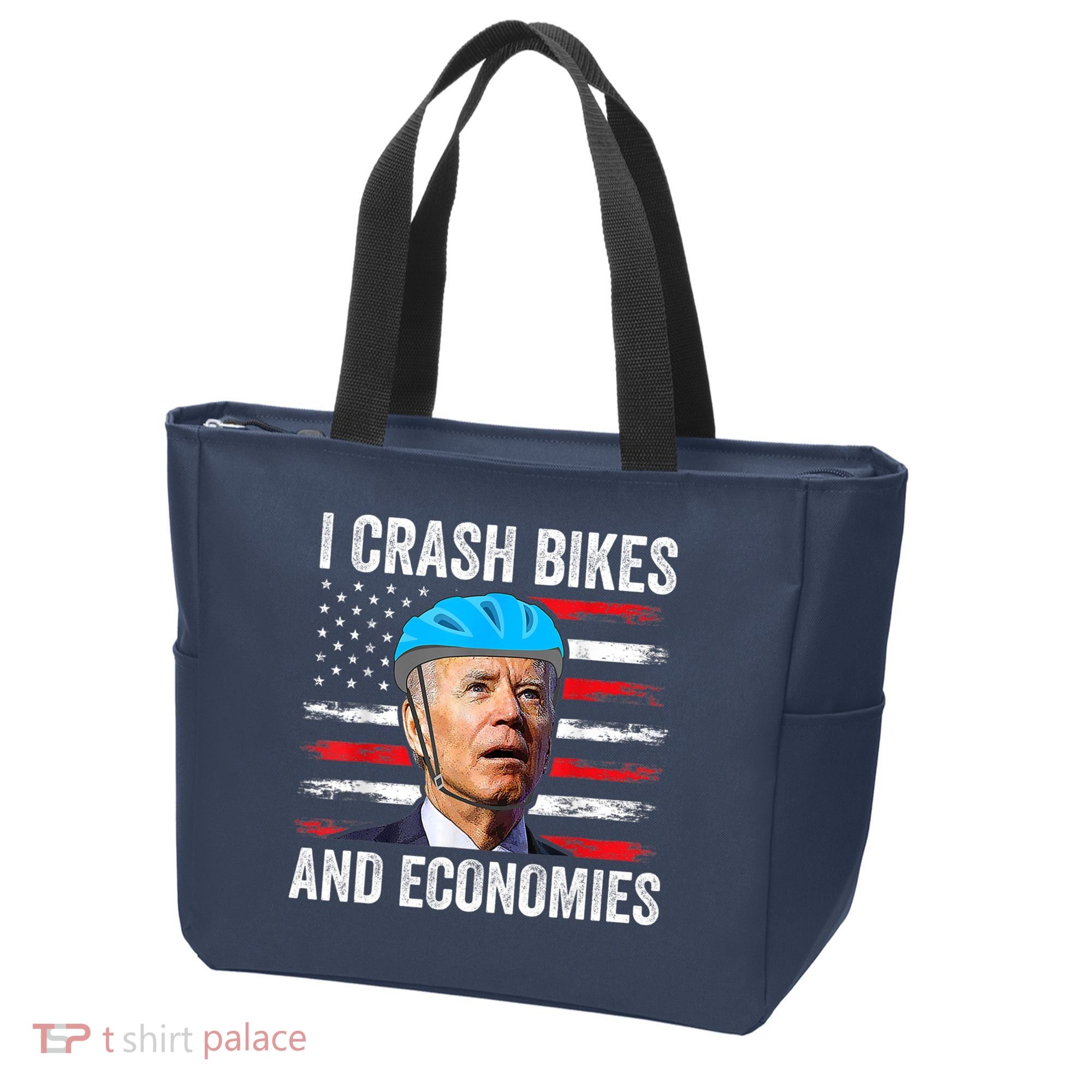 Biden Bicycle I Crash Bikes And Economies Tote Bag