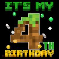 Birthday Boy It'S My 4th Birthday Gamer Pixel Number Coffee Mug thumb 5