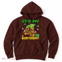 Birthday Boy It'S My 4th Birthday Gamer Pixel Number Hoodie thumb 0
