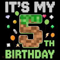 Birthday Boy It'S My 5th Birthday Gamer Pixel Number Coffee Mug thumb 5