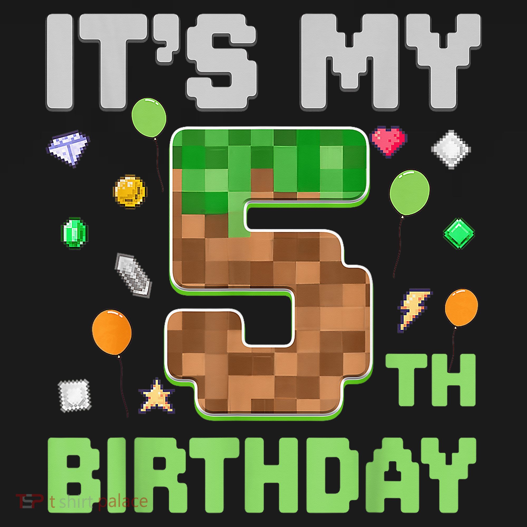 Birthday Boy It'S My 5th Birthday Gamer Pixel Number Women's Hoodie