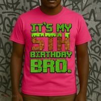 Birthday Boy It'S My 5th Birthday Gamer Pixel Number T-Shirt thumb 3