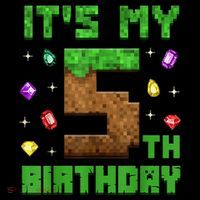 Birthday Boy It'S My 5th Birthday Gamer Pixel Number Coffee Mug thumb 5