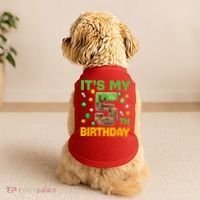 Birthday Boy It'S My 5th Birthday Gamer Pixel Number Doggie Tank thumb 2
