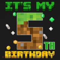 Birthday Boy It'S My 5th Birthday Gamer Pixel Number Women's Hoodie thumb 2