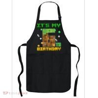 Birthday Boy It'S My 6th Birthday Gamer Pixel Number Apron thumb 0