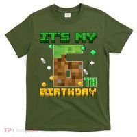 Birthday Boy It'S My 6th Birthday Gamer Pixel Number T-Shirt thumb 0