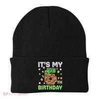 Birthday Boy It'S My 6th Birthday Gamer Pixel Number Beanie thumb 0