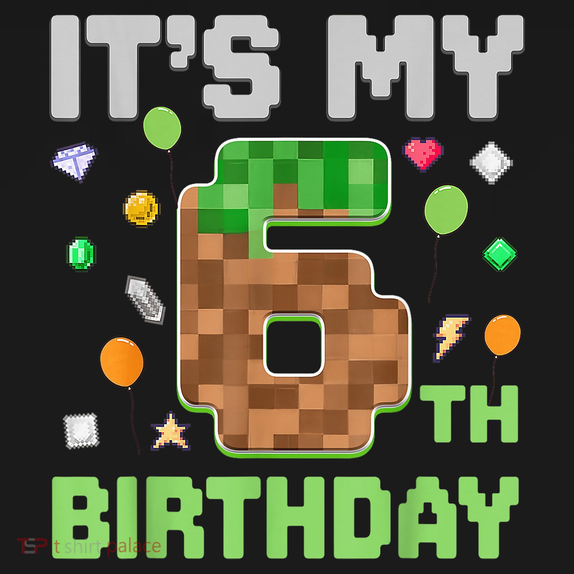 Birthday Boy It'S My 6th Birthday Gamer Pixel Number Women's Hoodie
