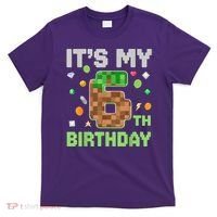 Birthday Boy It'S My 6th Birthday Gamer Pixel Number T-Shirt thumb 0
