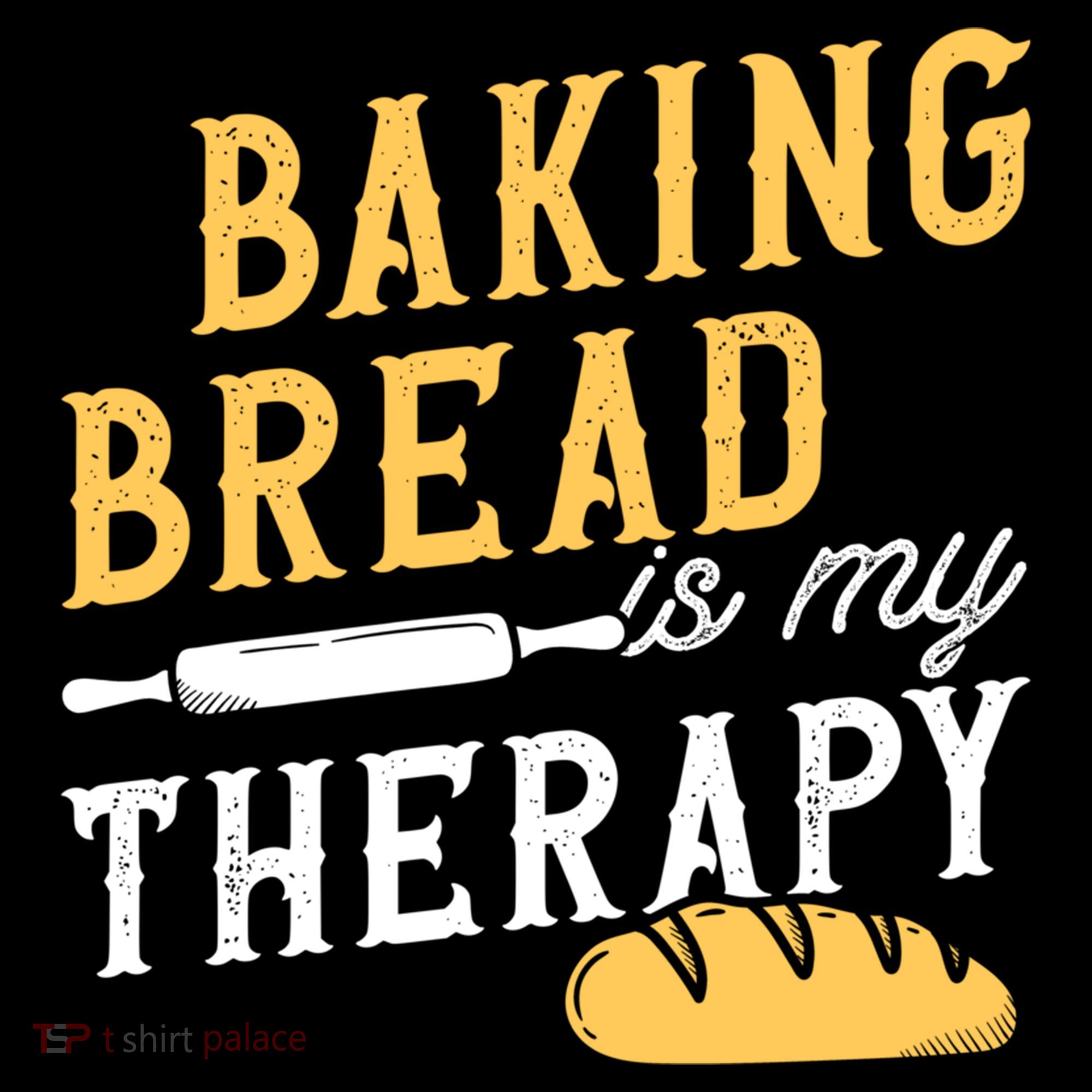 Baking Bread Is My Therapy Bake Bread Baker Cool Gift Bucket Hat