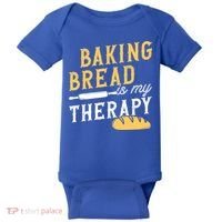 Baking Bread Is My Therapy Bake Bread Baker Cool Gift Baby Bodysuit thumb 0