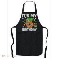 Birthday Boy It'S My 6th Birthday Gamer Pixel Number Apron thumb 0