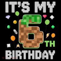 Birthday Boy It'S My 6th Birthday Gamer Pixel Number Coffee Mug thumb 5