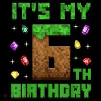 Birthday Boy It'S My 6th Birthday Gamer Pixel Number Coffee Mug thumb 5