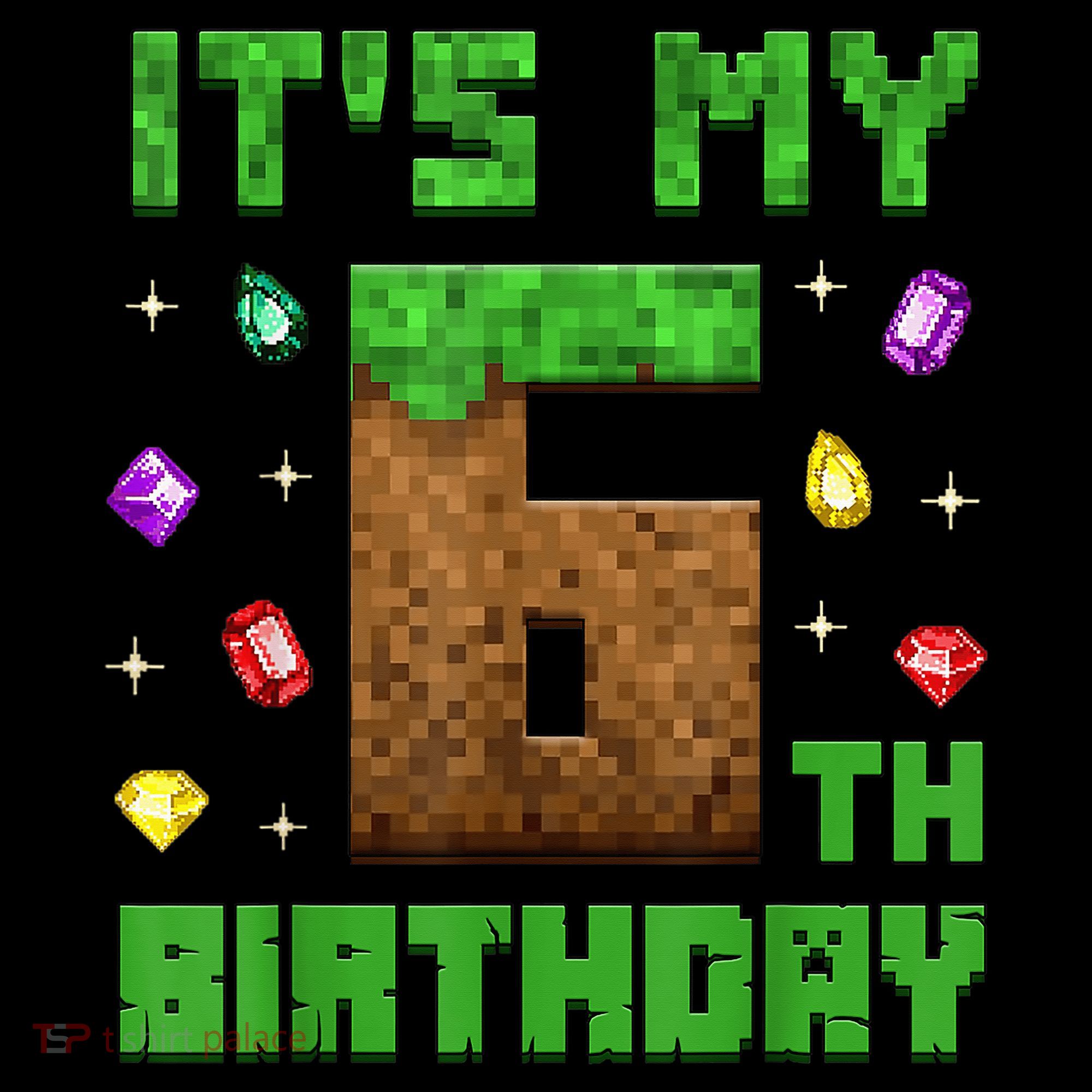 Birthday Boy It'S My 6th Birthday Gamer Pixel Number Coffee Mug