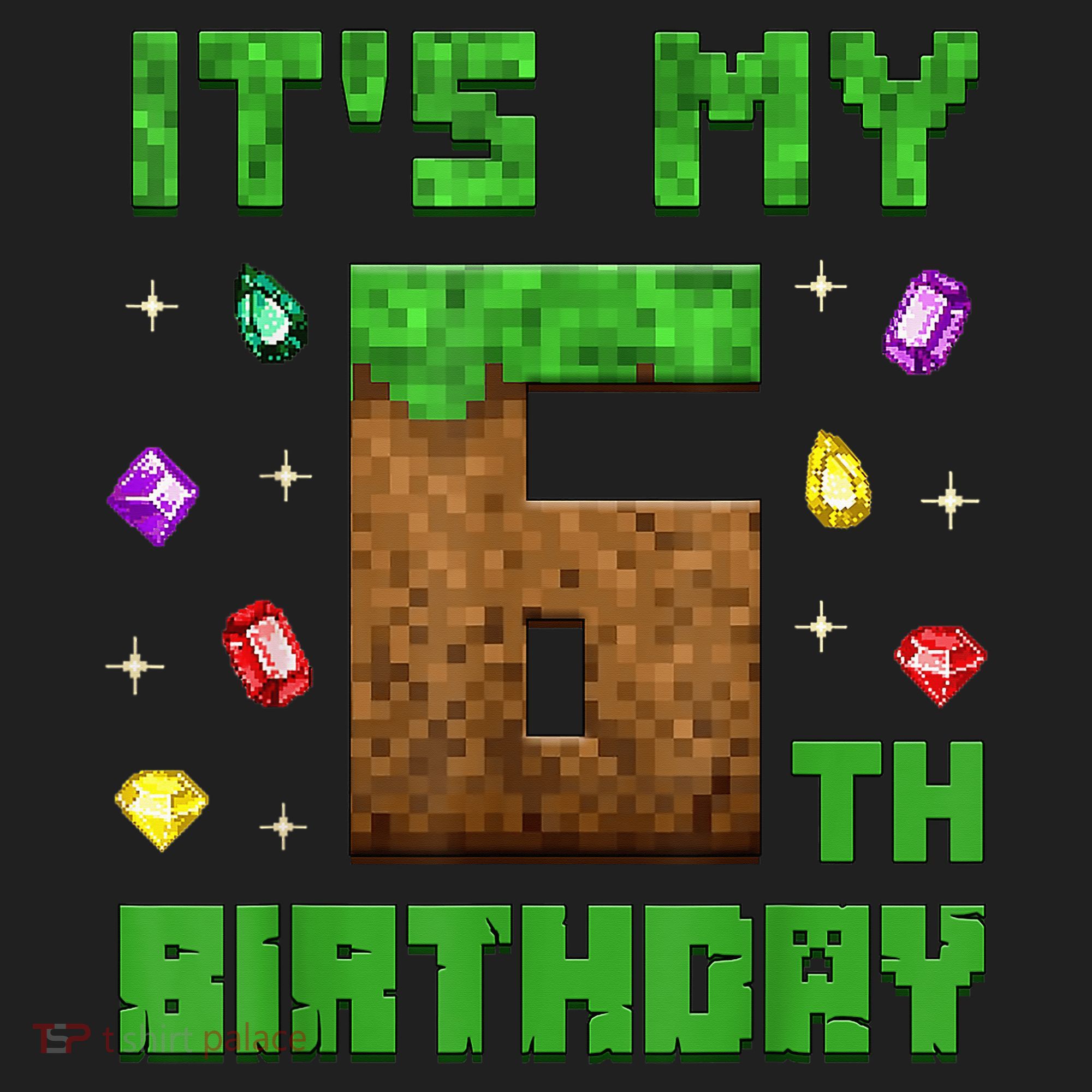 Birthday Boy It'S My 6th Birthday Gamer Pixel Number Beanie