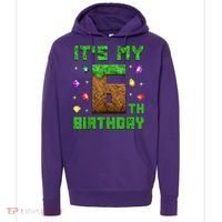 Birthday Boy It'S My 6th Birthday Gamer Pixel Number Hoodie thumb 0