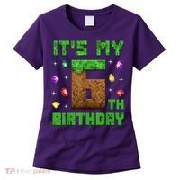 Birthday Boy It'S My 6th Birthday Gamer Pixel Number Women's T-Shirt thumb 0