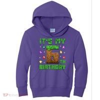 Birthday Boy It'S My 6th Birthday Gamer Pixel Number Kids Hoodie thumb 0