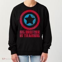 Big Brother In Training Big Bro Superhero Women's Sweatshirt thumb 0