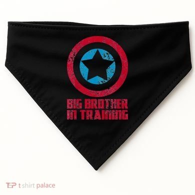 Big Brother In Training Big Bro Superhero USA-Made Doggie Bandana