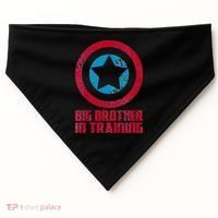 Big Brother In Training Big Bro Superhero USA-Made Doggie Bandana thumb 0