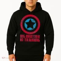 Big Brother In Training Big Bro Superhero Hoodie thumb 2