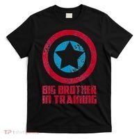 Big Brother In Training Big Bro Superhero T-Shirt thumb 0