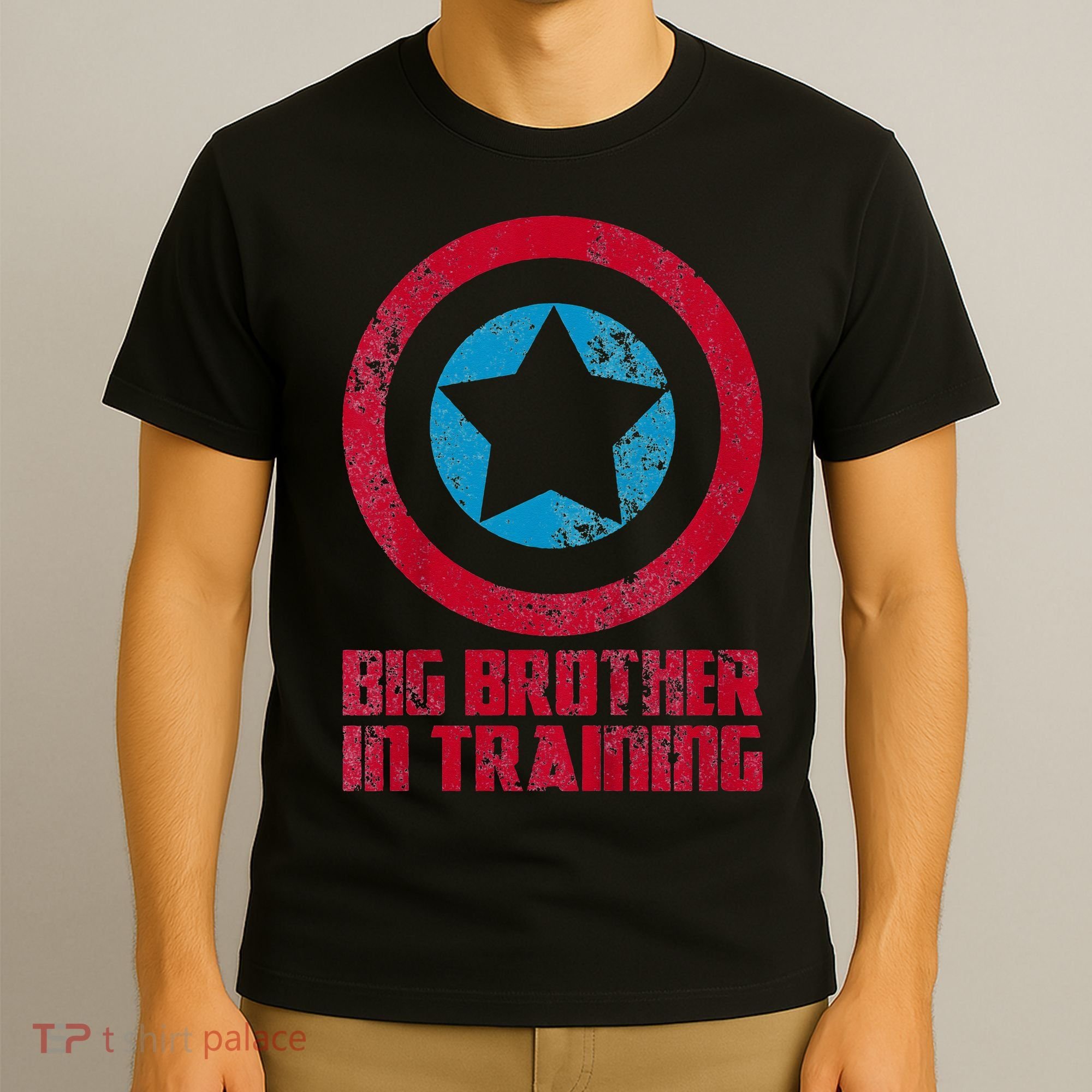 Big Brother In Training Big Bro Superhero T-Shirt