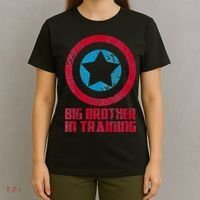 Big Brother In Training Big Bro Superhero T-Shirt thumb 4