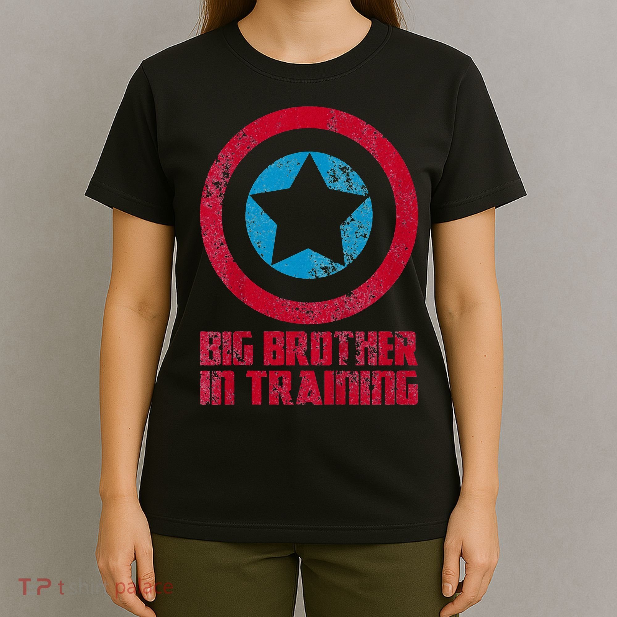 Big Brother In Training Big Bro Superhero T-Shirt