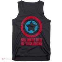 Big Brother In Training Big Bro Superhero Tank Top thumb 0