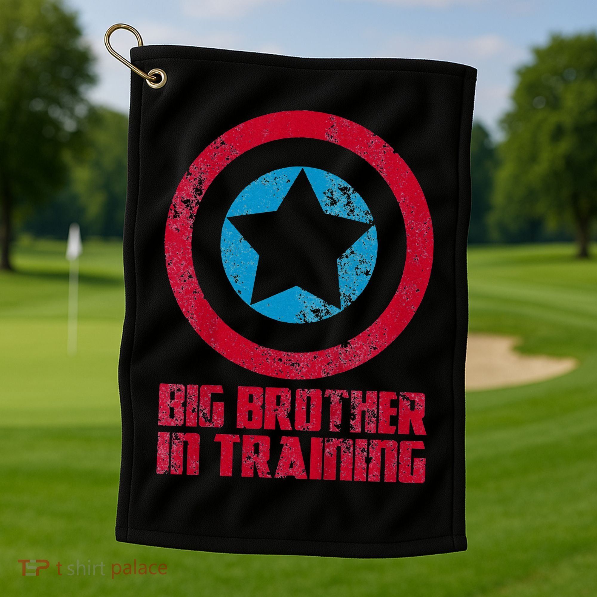 Big Brother In Training Big Bro Superhero Golf Towel