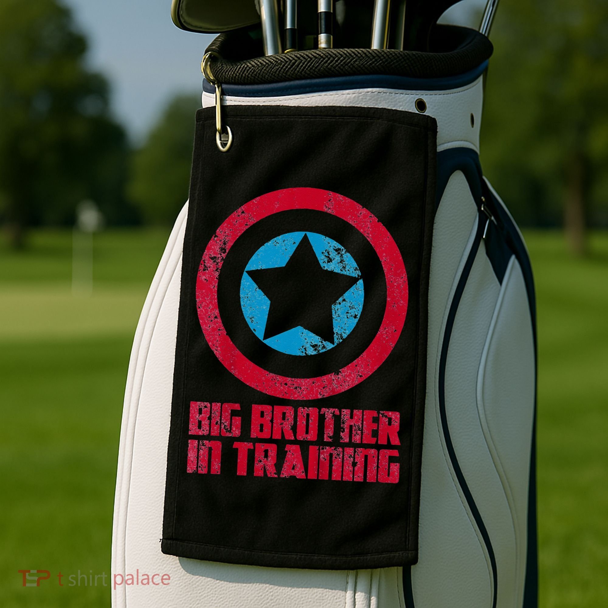 Big Brother In Training Big Bro Superhero Golf Towel
