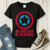 Big Brother In Training Big Bro Superhero Women's T-Shirt thumb 3