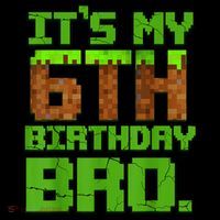 Birthday Boy It'S My 6th Birthday Gamer Pixel Number Coffee Mug thumb 5