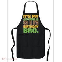 Birthday Boy It'S My 6th Birthday Gamer Pixel Number Apron thumb 0