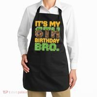 Birthday Boy It'S My 6th Birthday Gamer Pixel Number Apron thumb 2