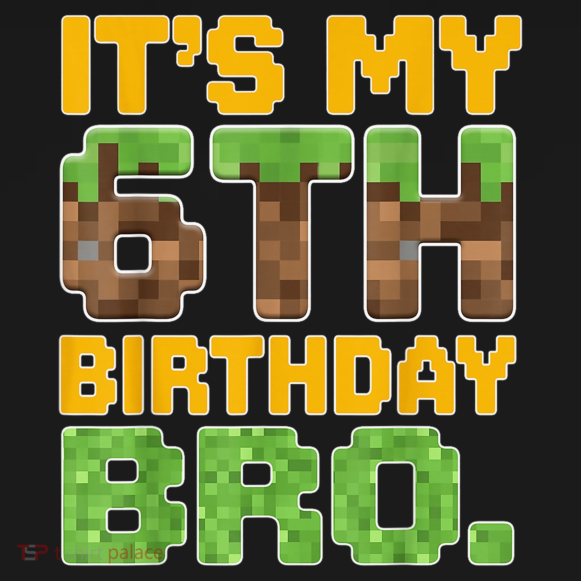 Birthday Boy It'S My 6th Birthday Gamer Pixel Number Backpack