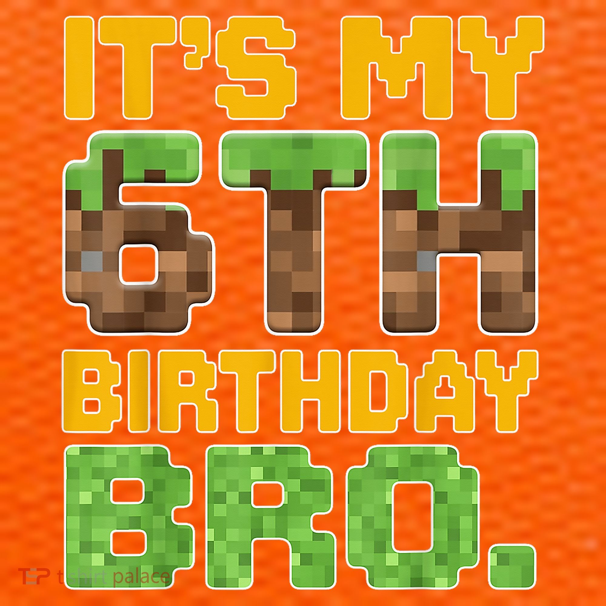 Birthday Boy It'S My 6th Birthday Gamer Pixel Number Hat