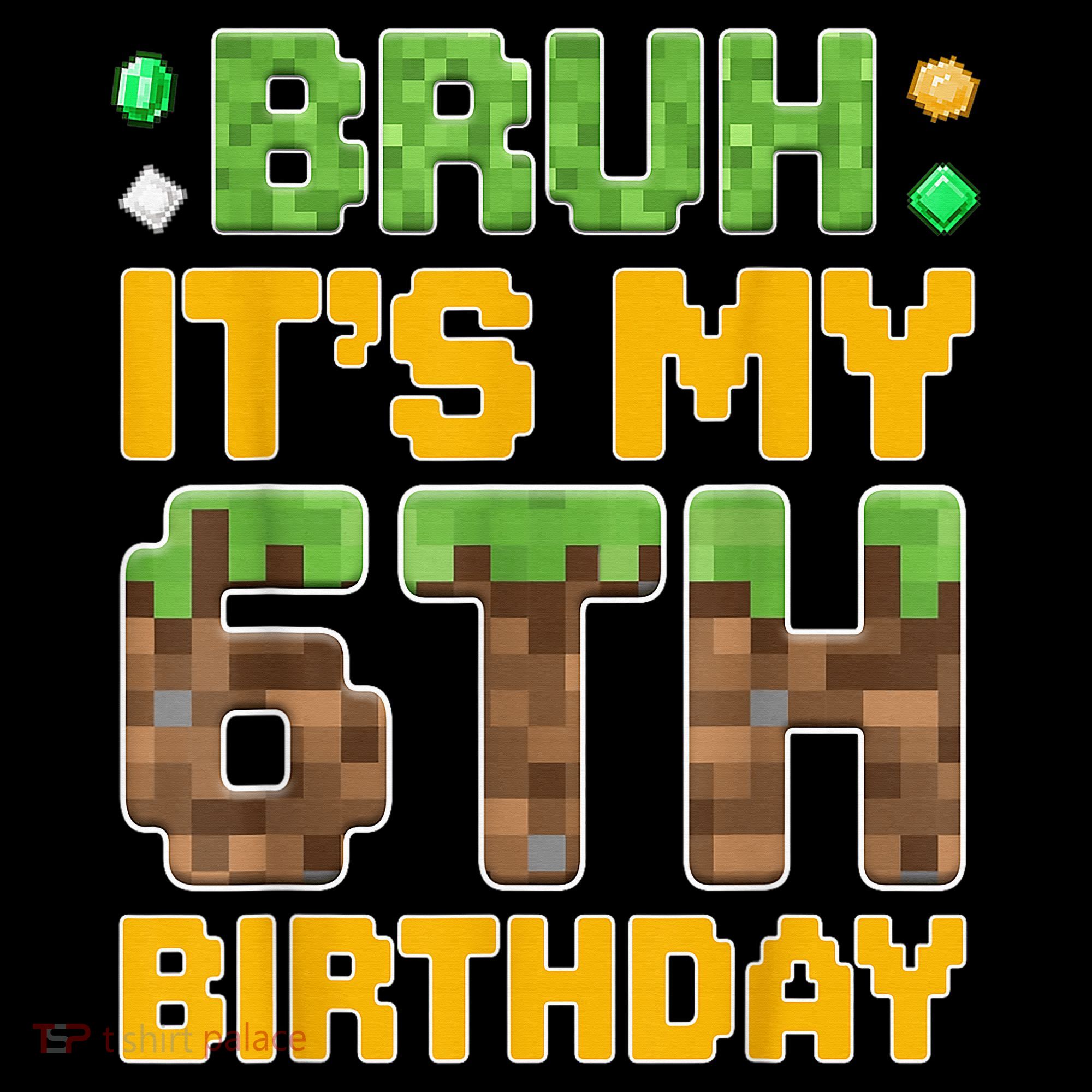 Birthday Boy It'S My 6th Birthday Video Game Pixel Coffee Mug